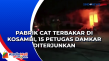 Pabrik Cat Terbakar...