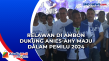 Relawan di Ambon Dukung...