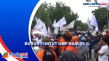 Buruh Demo Minta Pj...