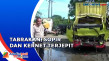 2 Truk Bertabrakan di...