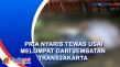 Dikejar Petugas Transjakarta,...