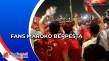 Fans Maroko Berpelukan...