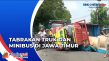 Tabrakan Truk dan Minibus,...