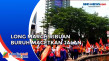 Long March Ribuan Buruh...