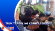 Hantam Pohon, Truk Terguling...