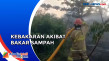 Diduga Warga Bakar Sampah,...