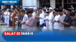 Suasana Salat Idul Fitri...