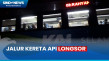Jalur Kereta Api Longsor...