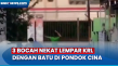 Lempar Kaca KRL dengan...