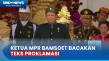 Momen Ketua MPR Bamsoet...
