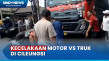 Tabrak Truk Tronton...