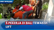 Lift Melesat Kencang...