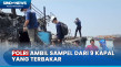 Olah TKP 9 Kapal yang...