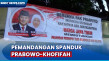 Spanduk Prabowo-Khofifah...