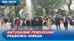 Massa Pendukung Prabowo-Gibran...