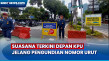 Lalin di Sekitar KPU...