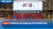 Sejumlah Petugas KAI...