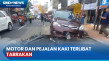 Sejumlah Motor dan Pejalan...