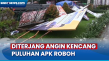 Diterjang Angin Kencang,...