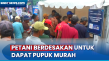 Petani Rela Berdesakan...