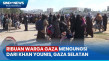Ribuan Warga Gaza Mengungsi...