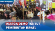 Warga Israel Tuntut...