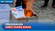 Pemusnahan Ratusan Surat...