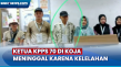 Kelelahan, Ketua KPPS...