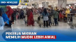 Ratusan Pekerja Migran...