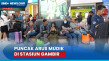 Kepadatan Stasiun Gambir...