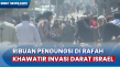 Pengungsi Rafah khawatir...