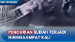 Maling Bermotor di Kembangan...