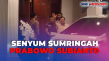 Momen Prabowo Senyum...