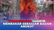 Angkot di Sukabumi Terbakar...