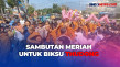 Warga Sambut Meriah...