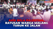 Ratusan Warga Malang...