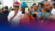 Momen Jokowi Asyik Bersepeda...