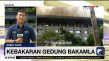 Polisi Olah TKP Gedung...
