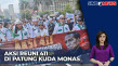 Aksi Reuni 411 di Patung...