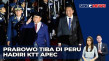 Hadiri KTT APEC, Kedatangan...
