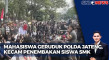 Mahasiswa Geruduk Polda...