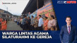 Warga Lintas Agama Silaturahmi...
