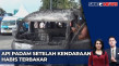 Angkot JakLingko Terbakar...