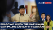Prabowo Umumkan THR...