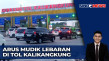 Lalu Lintas di Tol Kalikangkung...