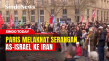 Aksi Bela Iran, Massa...