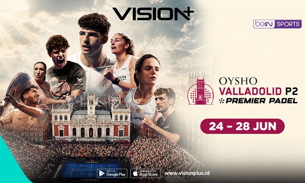Premier Padel Valladolid P2 2026 Tayang di VISION+, Cek Jadwal Lengkapnya Premier Padel Valladolid P2 2026 Tayang di VISION+, Cek Jadwal Lengkapnya