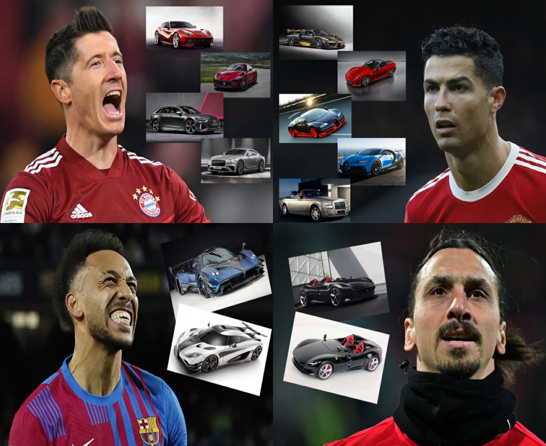 Koleksi Mobil Super Kencang Para Striker Dunia
