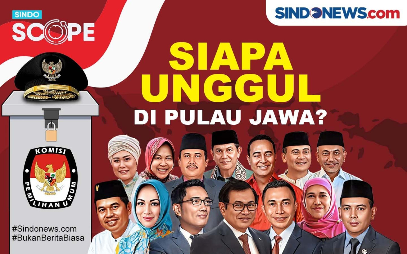 Siapa Unggul Di Pulau Jawa ?