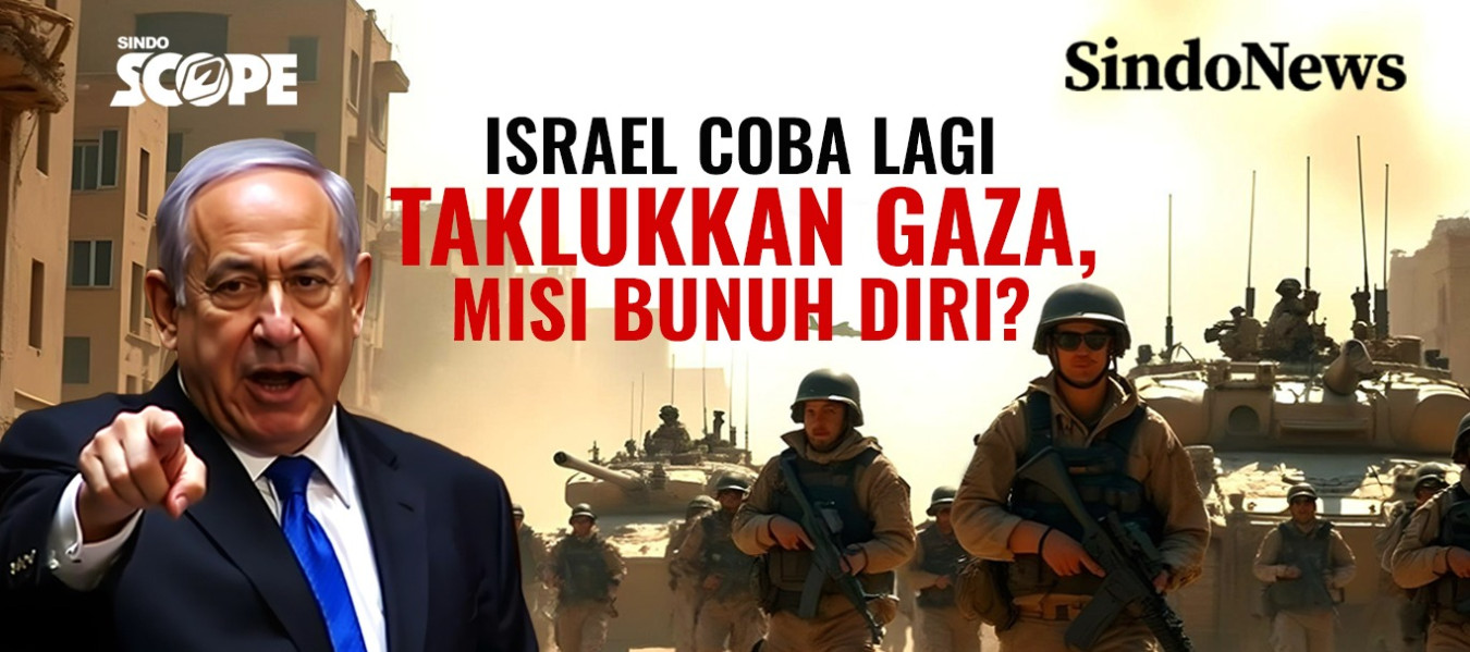 Israel Coba Lagi Taklukkan Gaza, Misi Bunuh Diri?